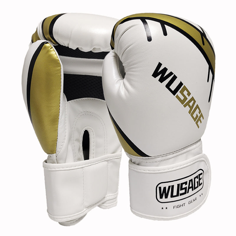 Professional Sparring Gloves 6 8 10 12 Oz, Competition Boxing Fighter Glove, Padded Wrist Support, Kickboxing Fighting Training