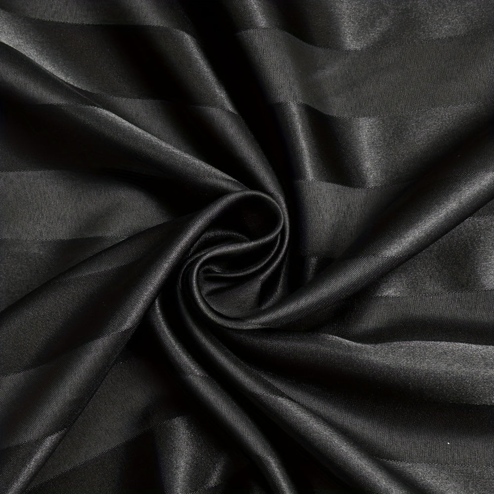 Luxurious Striped Woven Fitted Sheet - Soft, Breathable & Easy-Care Design for Superior Comfort and Healthy Sleep