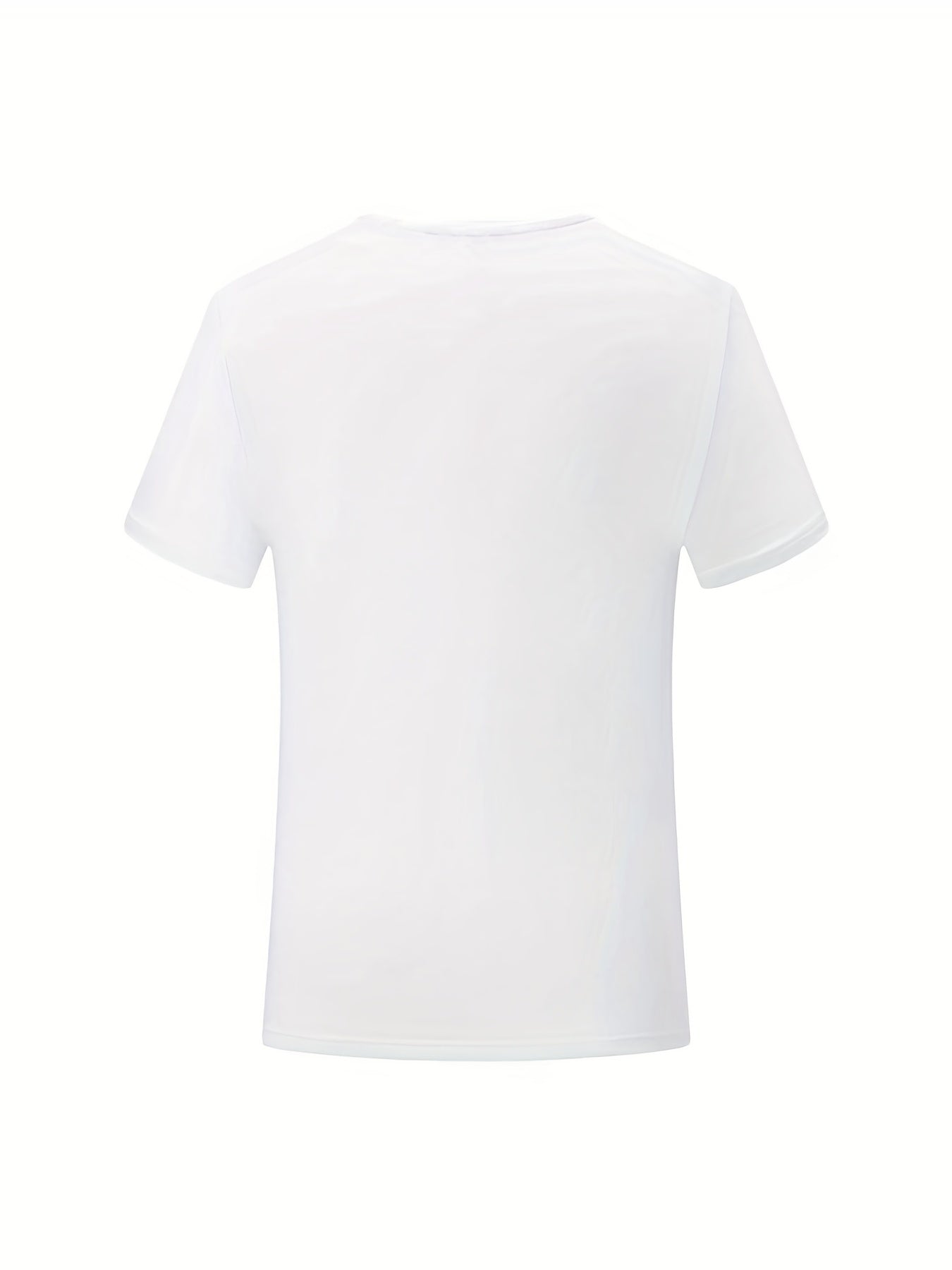 Letter Print Crew Neck T-Shirt, Casual Short Sleeve T-Shirt For Spring & Summer, Women's Clothing