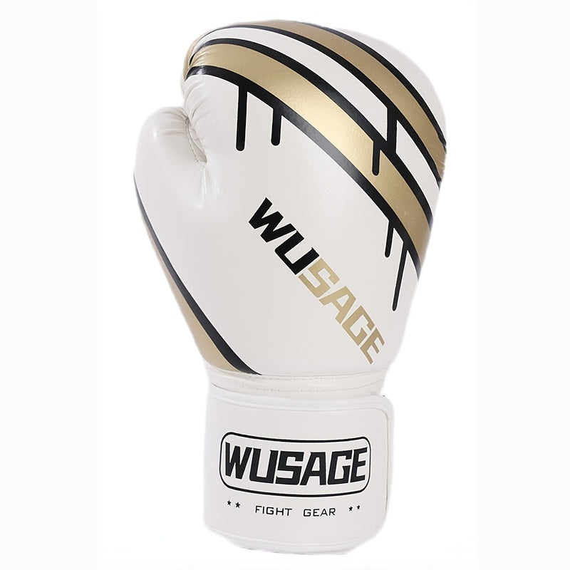Professional Sparring Gloves 6 8 10 12 Oz, Competition Boxing Fighter Glove, Padded Wrist Support, Kickboxing Fighting Training