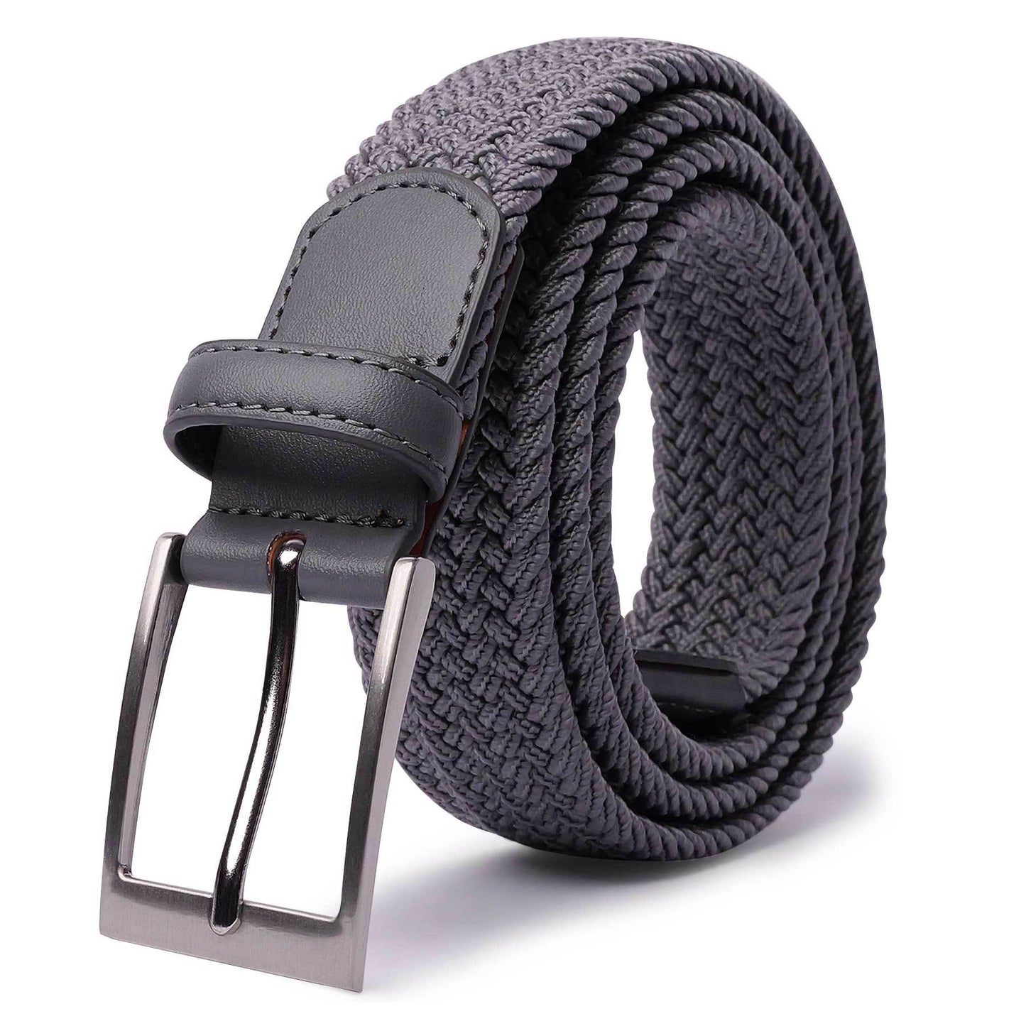 Braided Elastic Belt Woven Belts For Men, Casual Pants Jeans Belt For Outdoor Daily, Ideal choice for Gifts