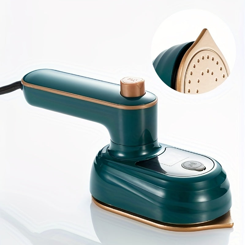 1pc, Portable Mini Ironing Machine - 180°Rotatable Handheld Steam Iron For Travel - Foldable And Professional - Essential Cloth Care Tool