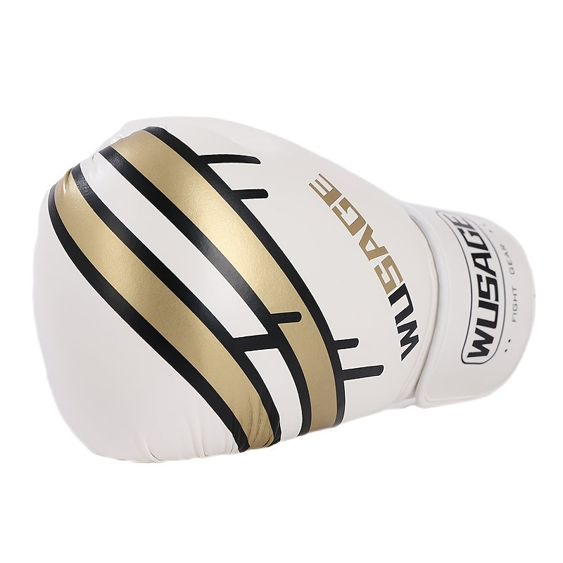 Professional Sparring Gloves 6 8 10 12 Oz, Competition Boxing Fighter Glove, Padded Wrist Support, Kickboxing Fighting Training