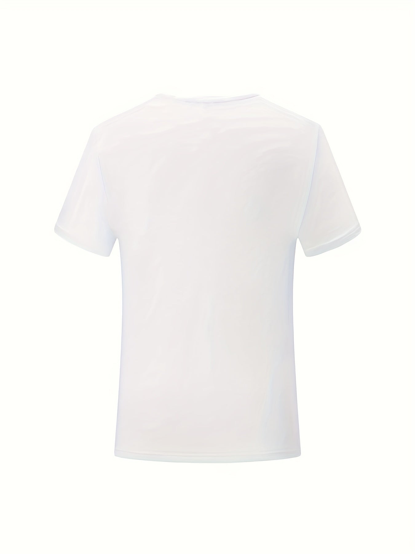 Letter Print Crew Neck T-Shirt, Casual Short Sleeve T-Shirt For Spring & Summer, Women's Clothing