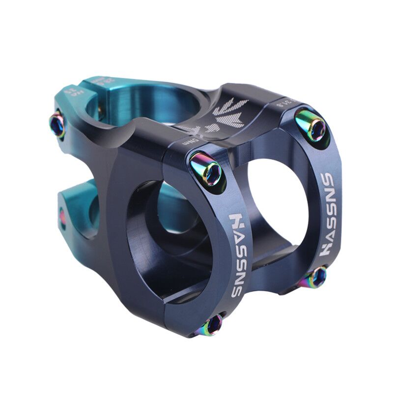 HASSNS Ultra-Light Hollow CNC Aluminum Alloy 35mm Mountain Bike Stem - Enhance Your Cycling Performance with Lightweight and Durable Handlebar Accessory