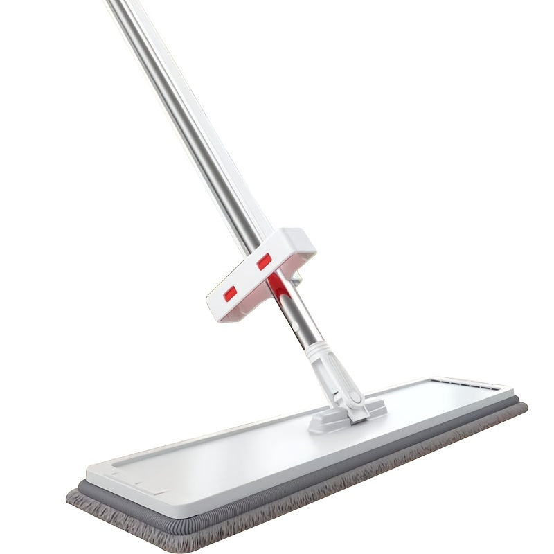 59inch Hands-Free Flat Mop Set - Effortless Cleaning for Lazy Days - 3 Microfiber Pads, Super Absorbent, Dry & Wet Dual-Use - Hassle-Free Maintenance