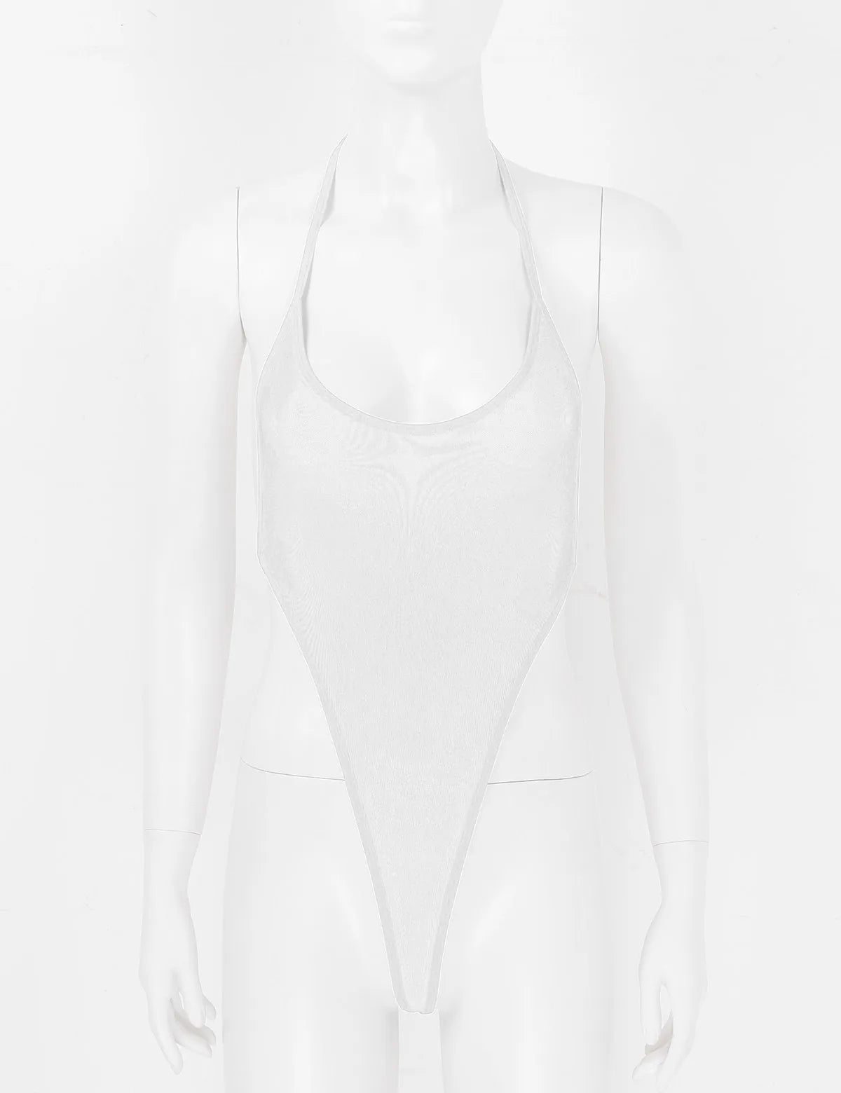Womens See Through One Piece Swimsuit High Cut Micro Monokini Bikini Mini Mesh Bathing Suit Slim Lingerie Bodysuit Sexy Swimwear