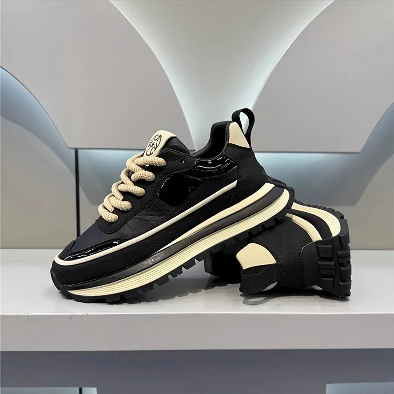 1 Pair of High-Top Casual Shoes, Comfortable, Warm, Simple and Stylish, Suitable for People Who Pursue Casual Fashion Sense, Dai