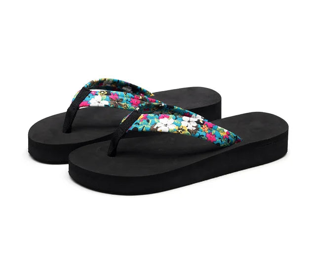 Women's Summer Fashion EVA Slipper Bohemian Satin Ribbon Female Flip Flop 2023 Bronzing Beach Simple Leisure Women Shoes