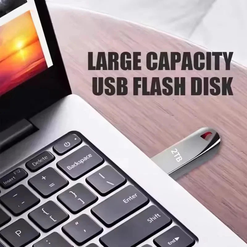 Xiaomi 2TB USB3.2 Flash Drive Super High Speed Data Transfer 1TB Large Capacity Ultra-Fast Portable Storage Sleek Durable U Disk