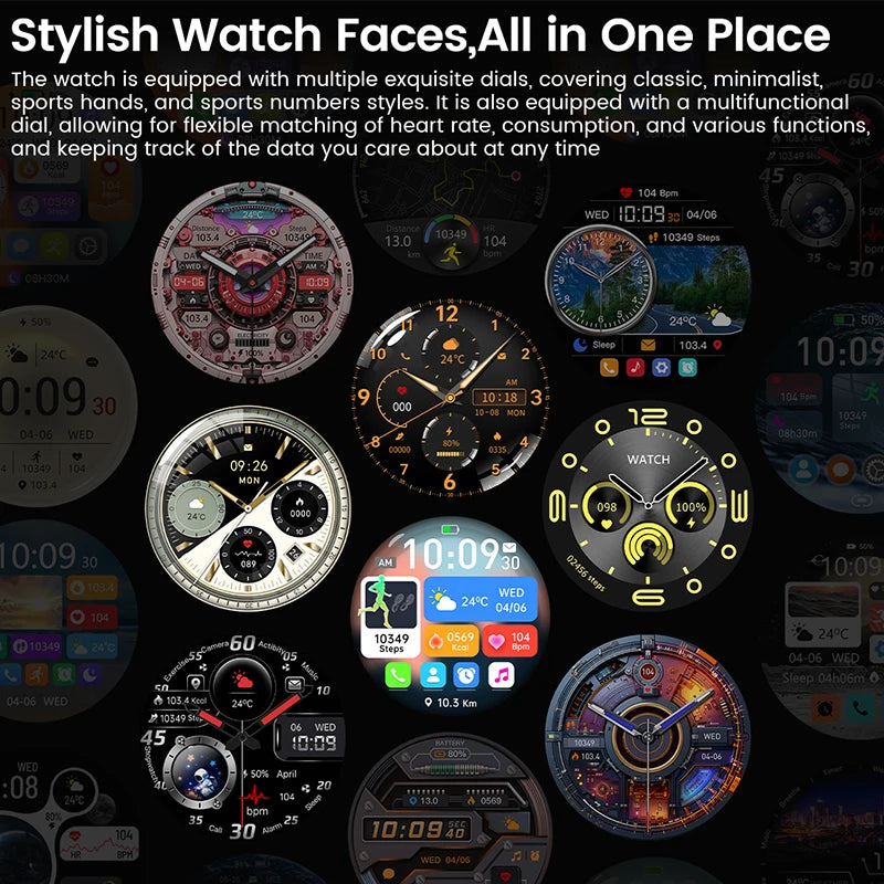2025New For Huawei GT5 Pro Smart Watch Men HD AMOLED Screen GPS Motion trajectory HeartRate Bluetooth Call 1.52" SmartWatch IP68