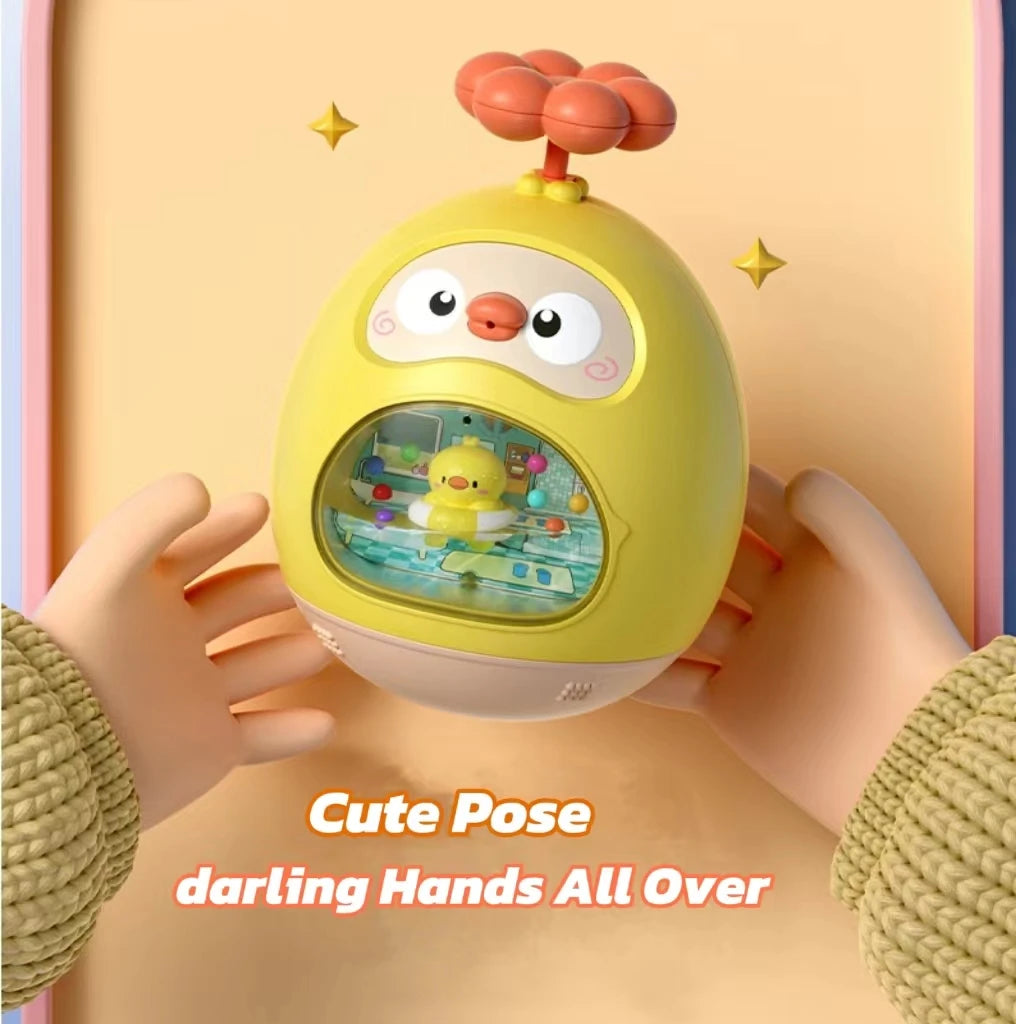Baby Bath Toy Amphibious Cute Fun Spray Water Tumbler Toy Water Bathtub Pool Beach Kids Baby Toys 12 Months Bathing Bathroom