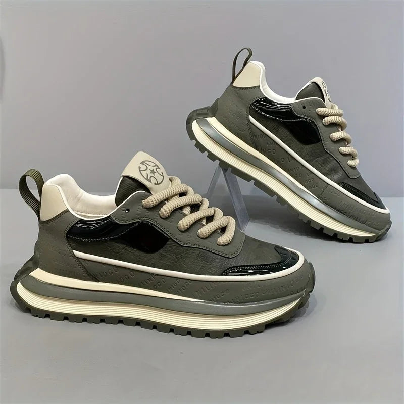 1 Pair of High-Top Casual Shoes, Comfortable, Warm, Simple and Stylish, Suitable for People Who Pursue Casual Fashion Sense, Dai