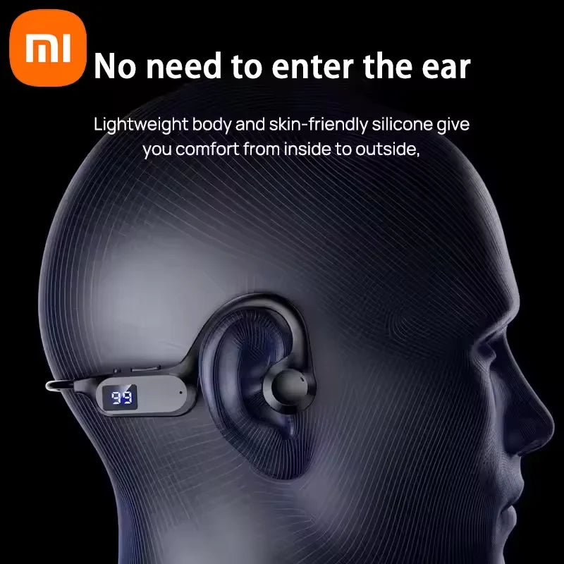 Xiaomi X7 Bone Conduction Wireless Earphone Sport Swimming Bluetooth Compatible Headphone Hand-free With Mic For Sports Earbuds