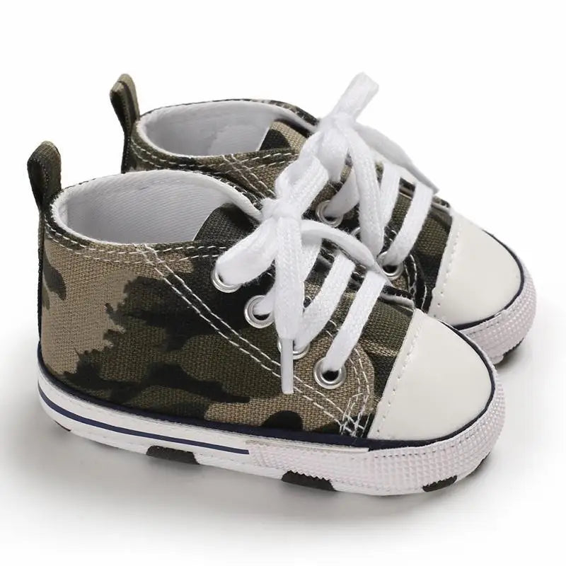 0-18 Months Newborn Baby Shoes Classic Fashion Casual Sports Shoes for Boys and Girls Non slip Soft Sole Walking Shoes