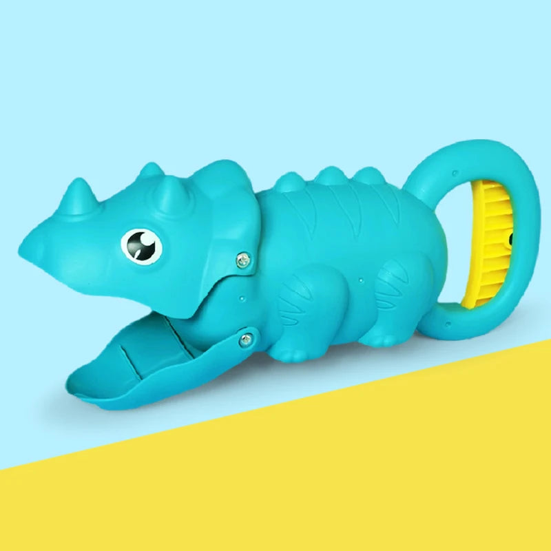 Children's beach toy, lobster, dinosaur toy clip, male and female crab foot pliers, robotic arm, beach dredging shovel set