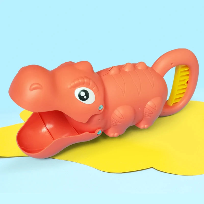 Children's beach toy, lobster, dinosaur toy clip, male and female crab foot pliers, robotic arm, beach dredging shovel set