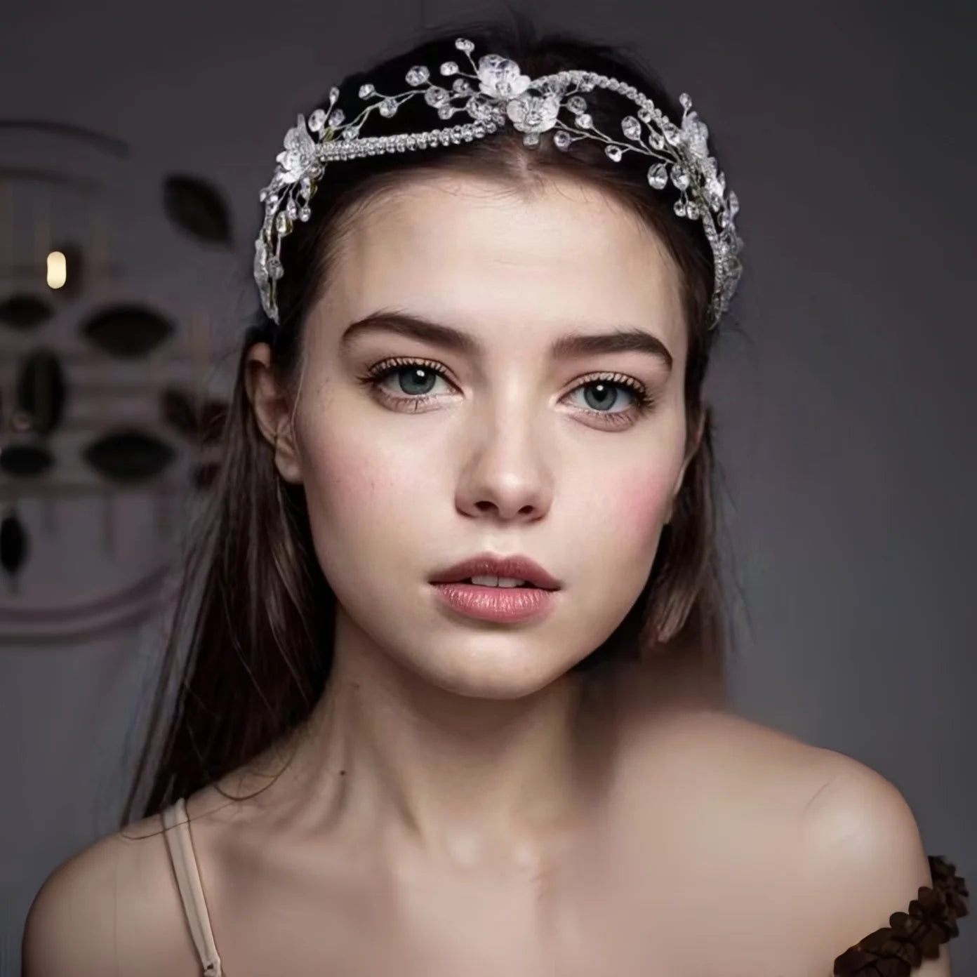 Bride Headbands Wedding Head Jewelry Crystal Pearl Hair Belt Bridal Hair Accessories Wedding Headdresses For Girlfriend HP573