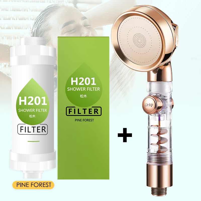Skin Fragrance Shower Filter Vitamin C Shower Head Filter Water Softener Scented Shower Head Improve Hair Bathroom Accessories
