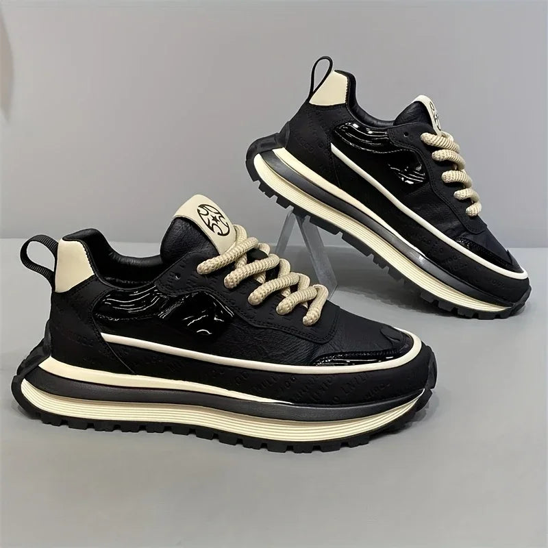 1 Pair of High-Top Casual Shoes, Comfortable, Warm, Simple and Stylish, Suitable for People Who Pursue Casual Fashion Sense, Dai