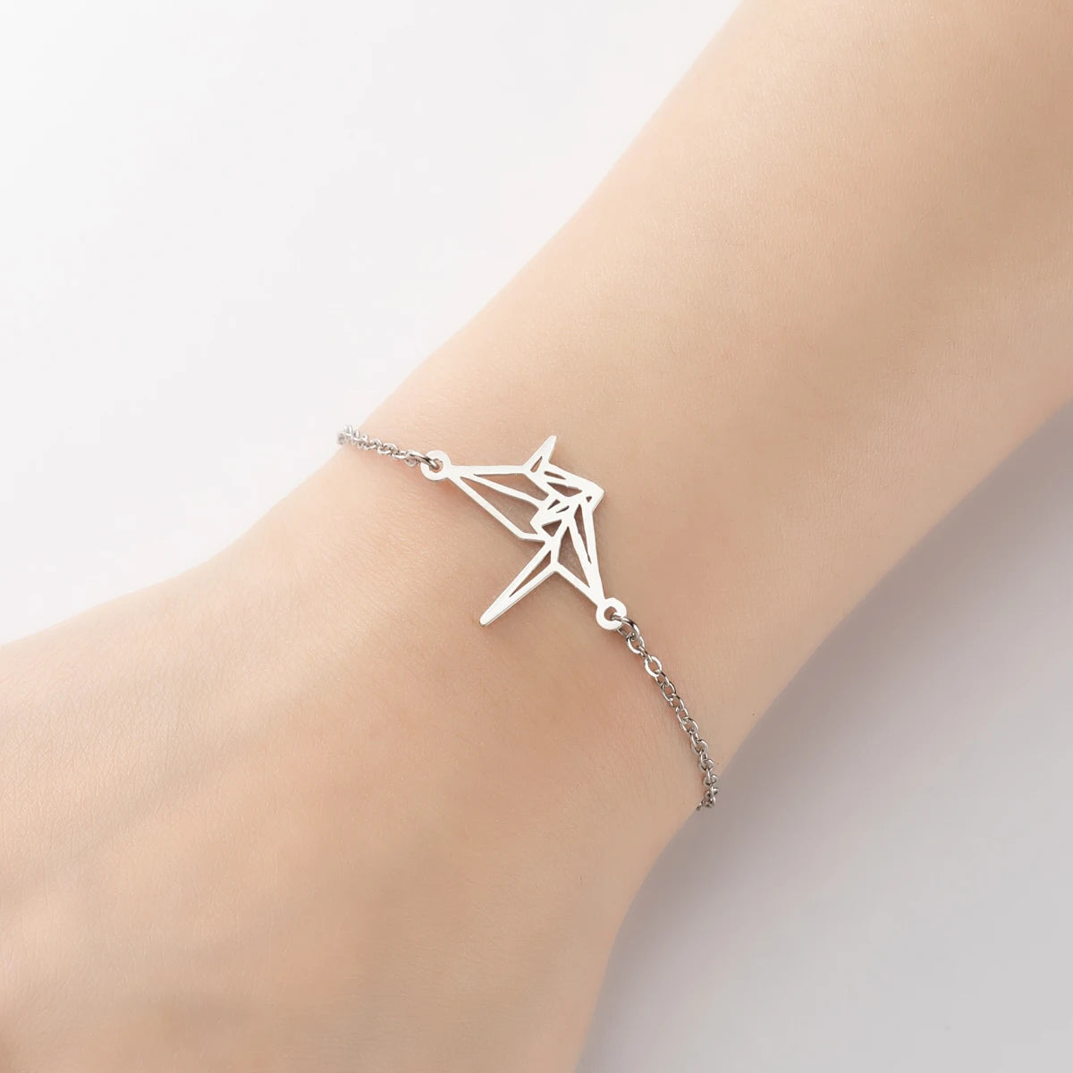 Lucky Cat Charm Bracelet Stainless Steel For Women Cheap Friendship Gifts Cute Animal Chain Bracelets Jewelry Pulseras Mujer