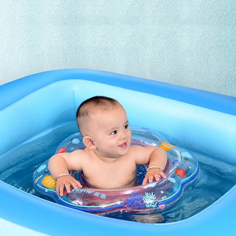 Baby Waist Floating Seat Swimming Ring Pool Toy Swimming Trainer Inflatable Baby Swim Circle Bathing Summer Toys Circle Bathing