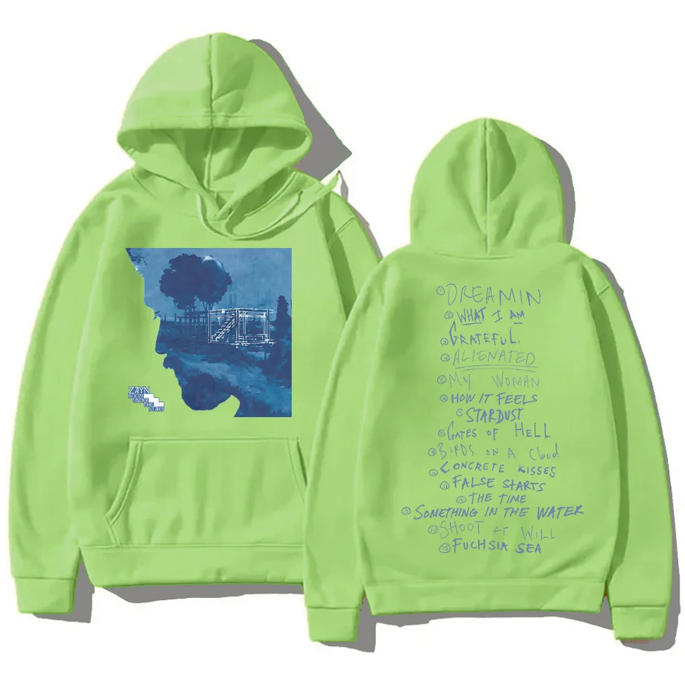 Zayn Room Under The Stairs New Album Hoodie Zayn Malik New Design Sweatshirt Autumn Winter Large Clothes Fashion Unisex Pullover