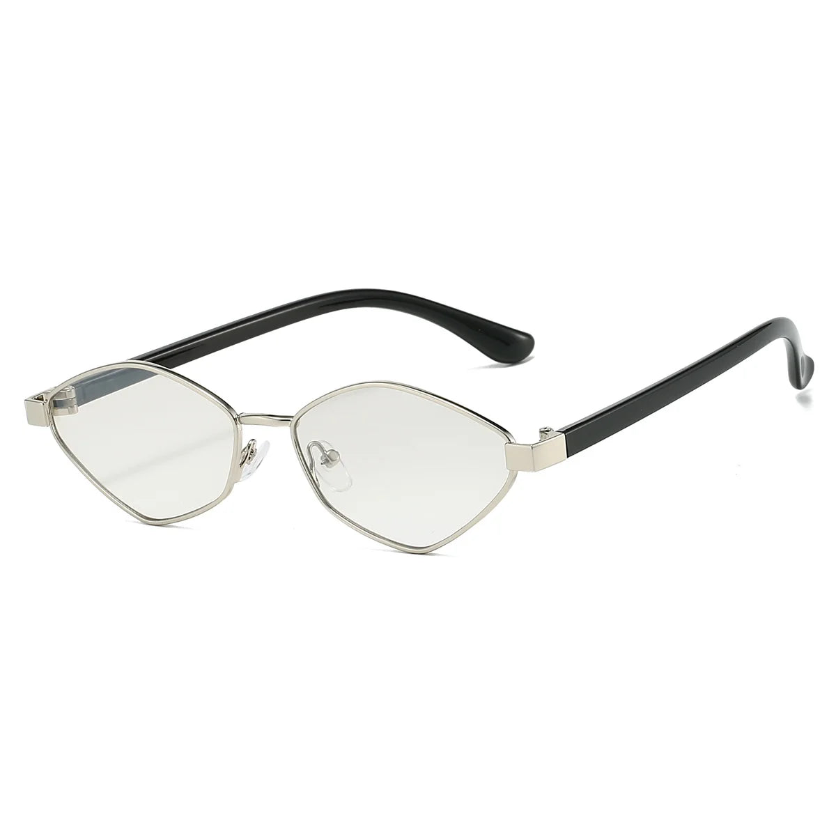 KAMMPT Vintage Polygon Sunglasses Men New Fashion Ocean Lenses Gradient Shades Trendy Retro Brand Design Travelling Sun Glasses