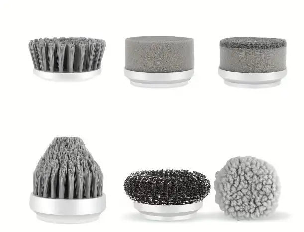 Xiaomi 6-in-1 Electric Cleaning Brush Home Appliances Wireless Electric Floor Scrubber Replaceable Brush Head Bathroom Kitchen