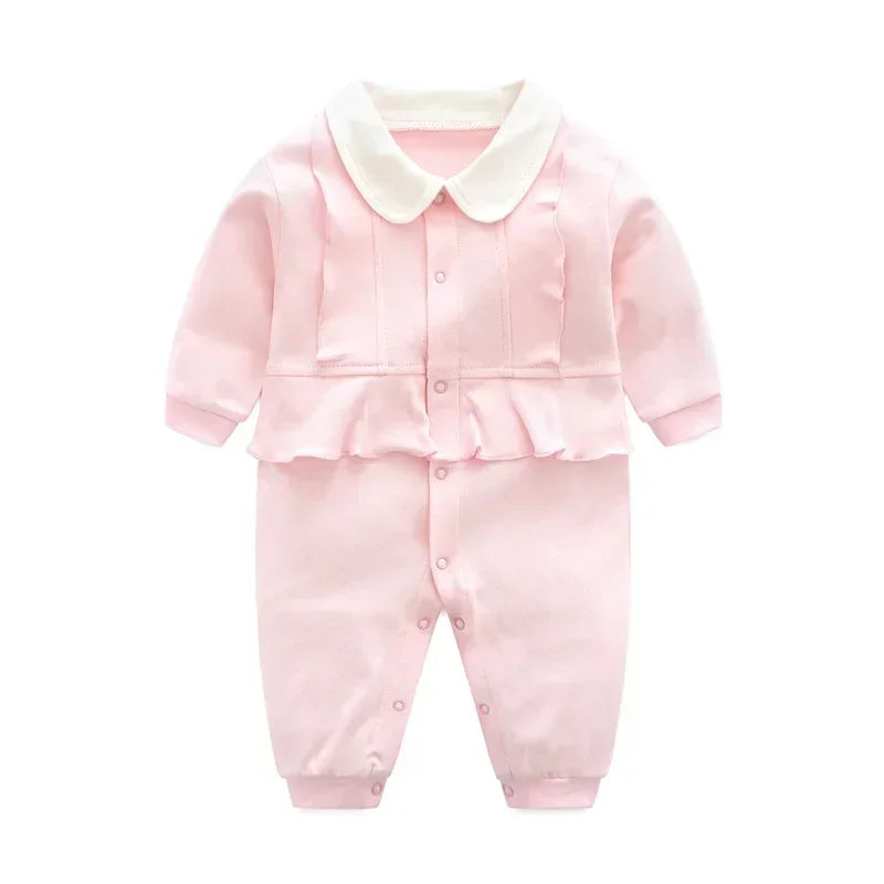 2024 baby spring clothes 0 to 12 months cotton girls clothing Onesies Autumn newborn Comfortable baby jumpsuits baby boy rompers