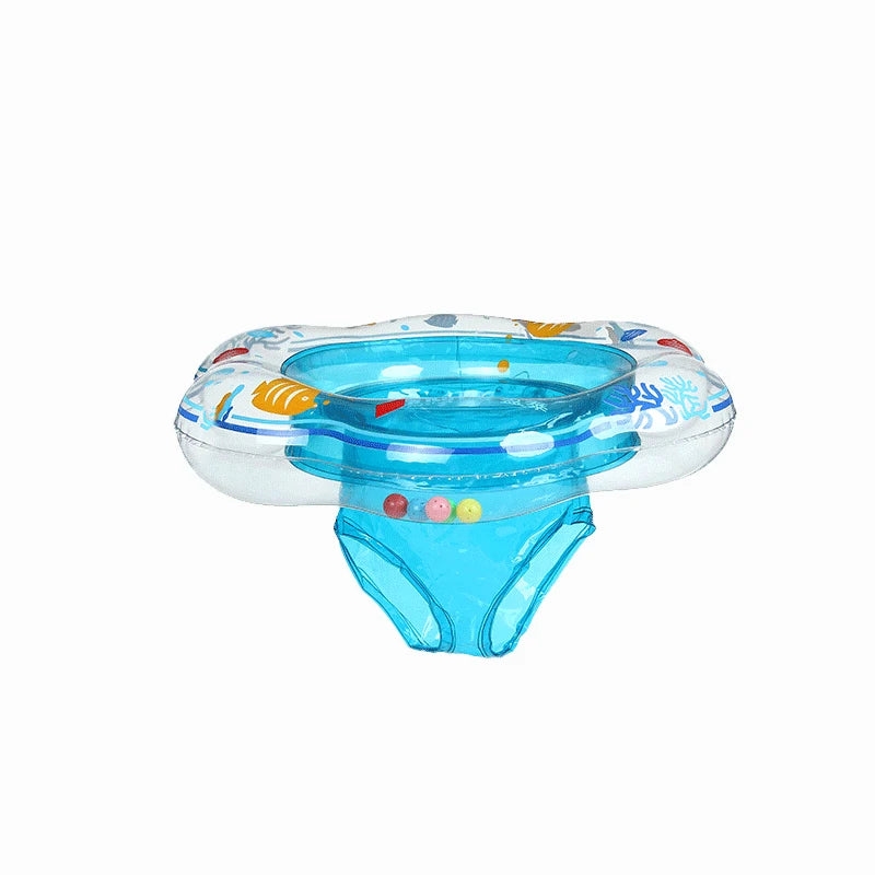 Baby Waist Floating Seat Swimming Ring Pool Toy Swimming Trainer Inflatable Baby Swim Circle Bathing Summer Toys Circle Bathing
