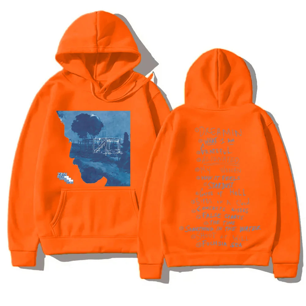 Zayn Room Under The Stairs New Album Hoodie Zayn Malik New Design Sweatshirt Autumn Winter Large Clothes Fashion Unisex Pullover