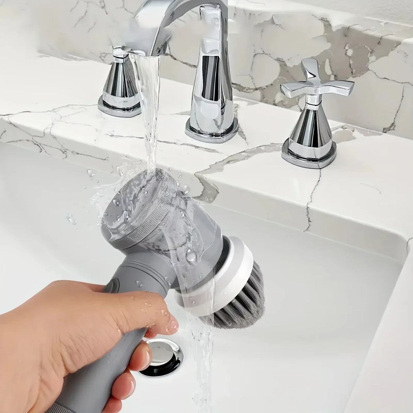 Xiaomi 6-in-1 Electric Cleaning Brush Home Appliances Wireless Electric Floor Scrubber Replaceable Brush Head Bathroom Kitchen