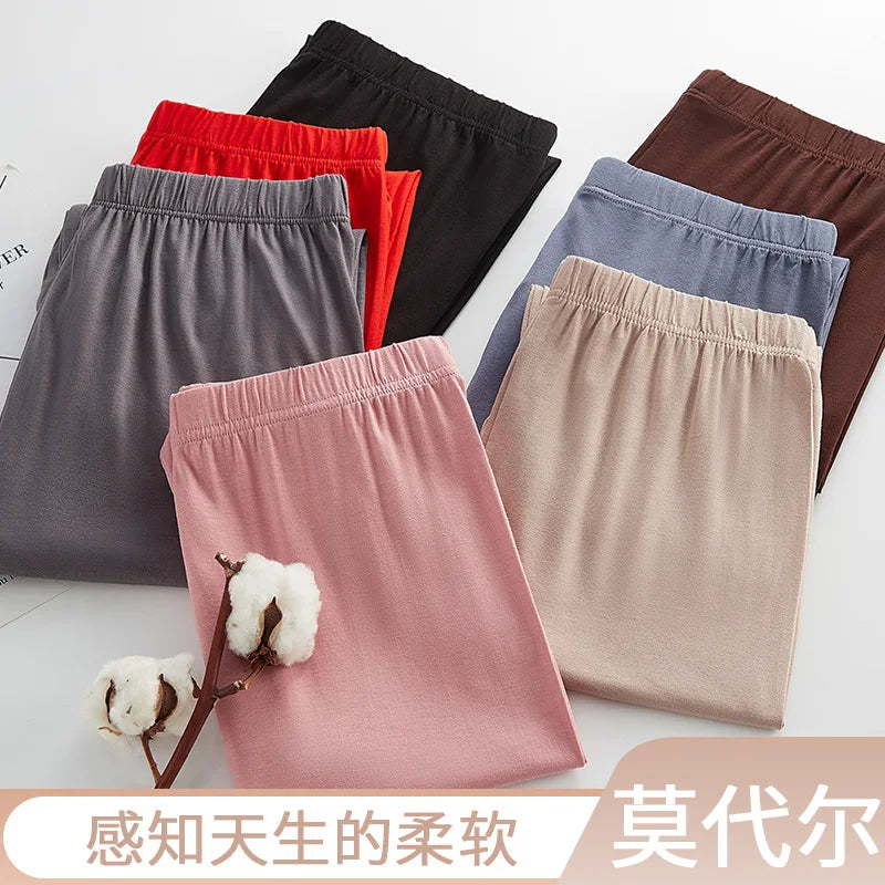 Woman's Leggings Skinny spring/autumn Modal Render Unlined High Waist Ladies Superior Quality Pants Dropshipping HGL98885