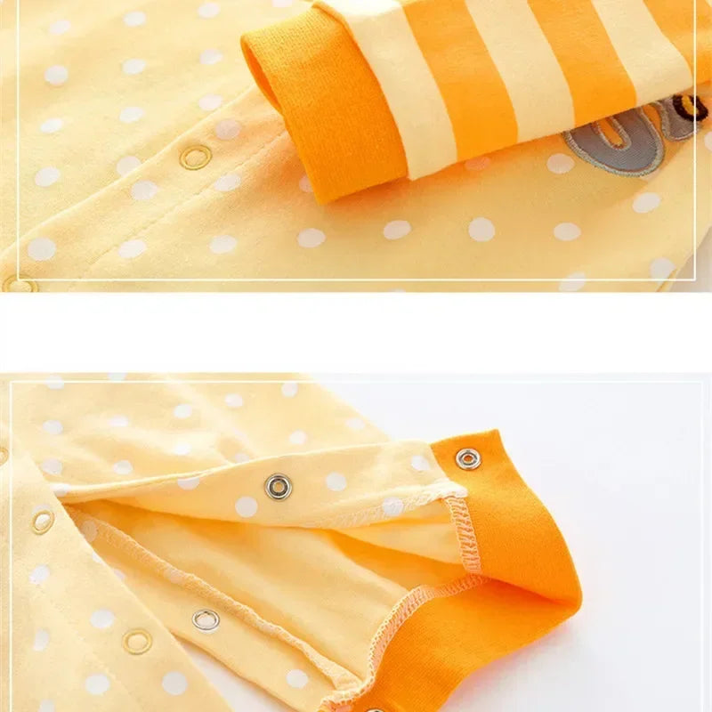 2024 baby spring clothes 0 to 12 months cotton girls clothing Onesies Autumn newborn Comfortable baby jumpsuits baby boy rompers