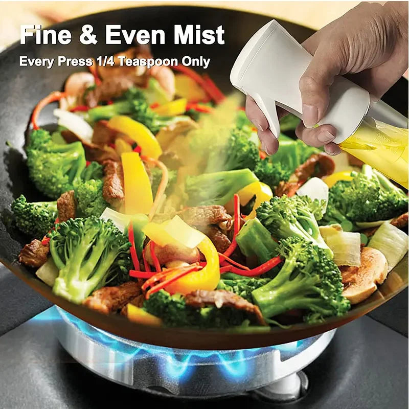 200\300\500ml Kitchen Oil Spray Bottle Olive Acid Sprayer for Cooking BBQ Baking Oil Dispenser Nebulizer Accessories Gadget