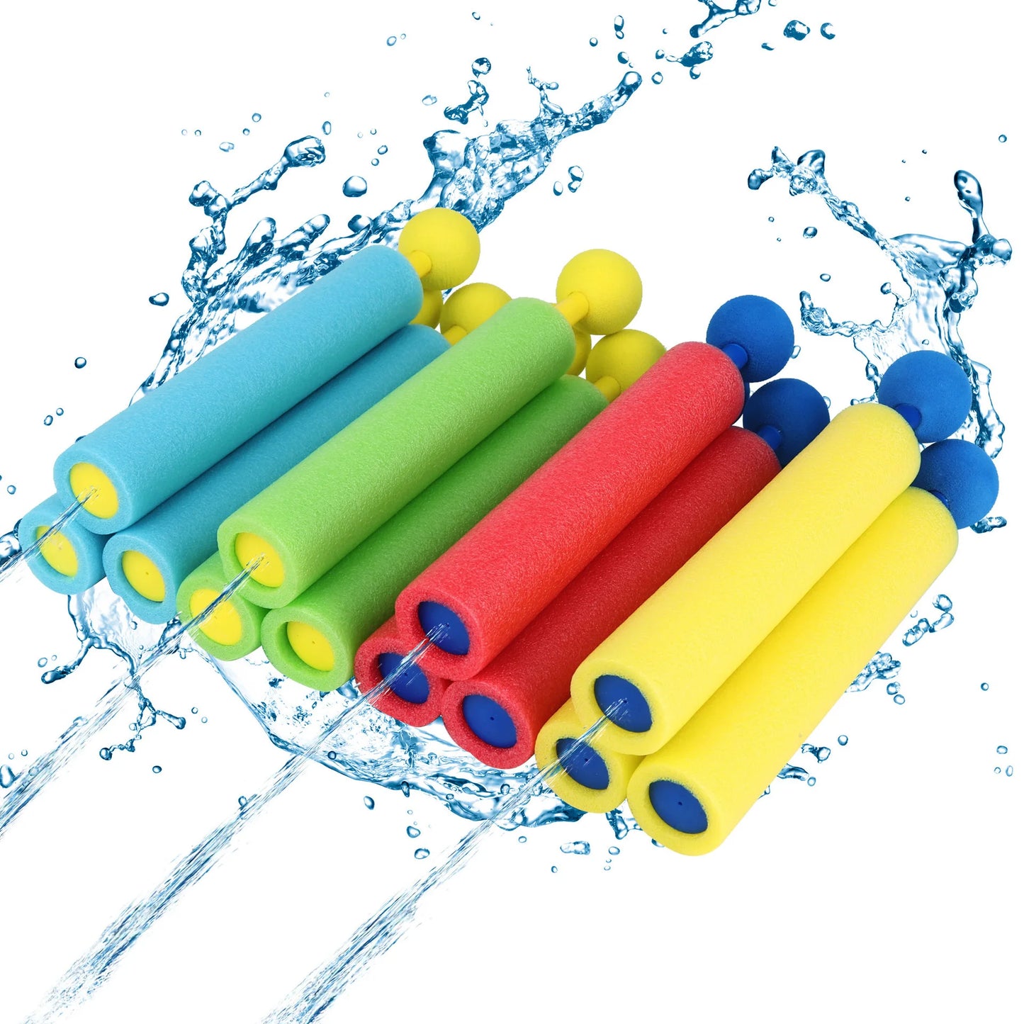 21.5cm Mini Water Guns for Kids - 30 Ft Soaker Blasters for Outdoor Play Summer Pool Beach, Backyard Water Battles Family Fun