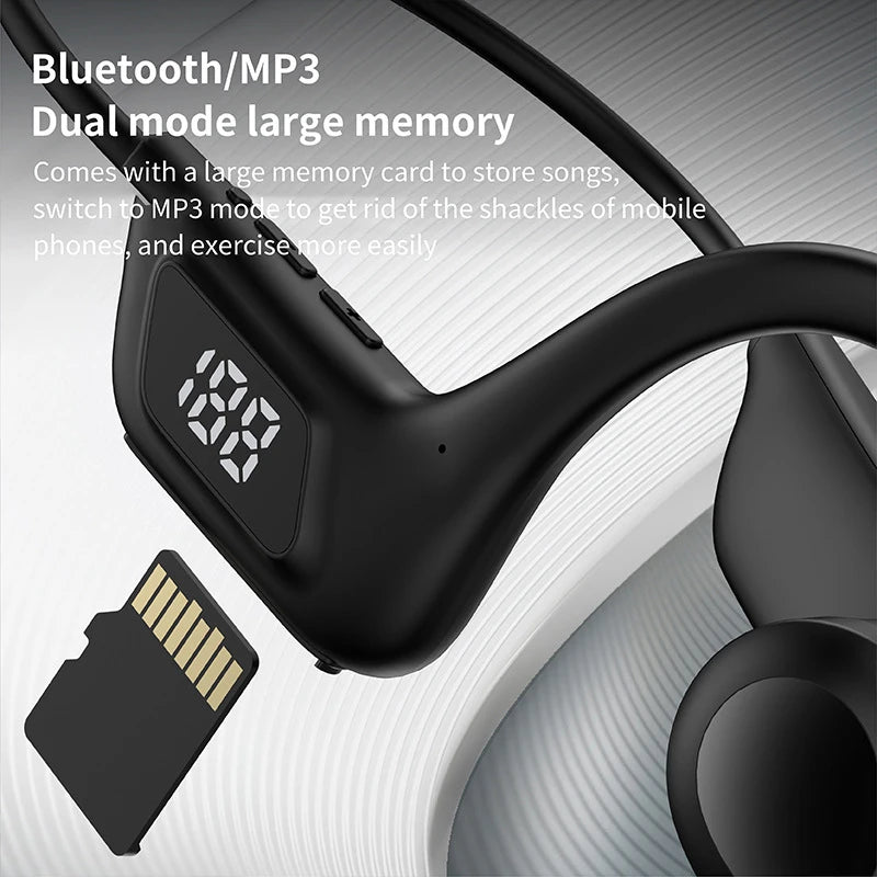 Xiaomi X7 Bone Conduction Wireless Earphone Sport Swimming Bluetooth Compatible Headphone Hand-free With Mic For Sports Earbuds