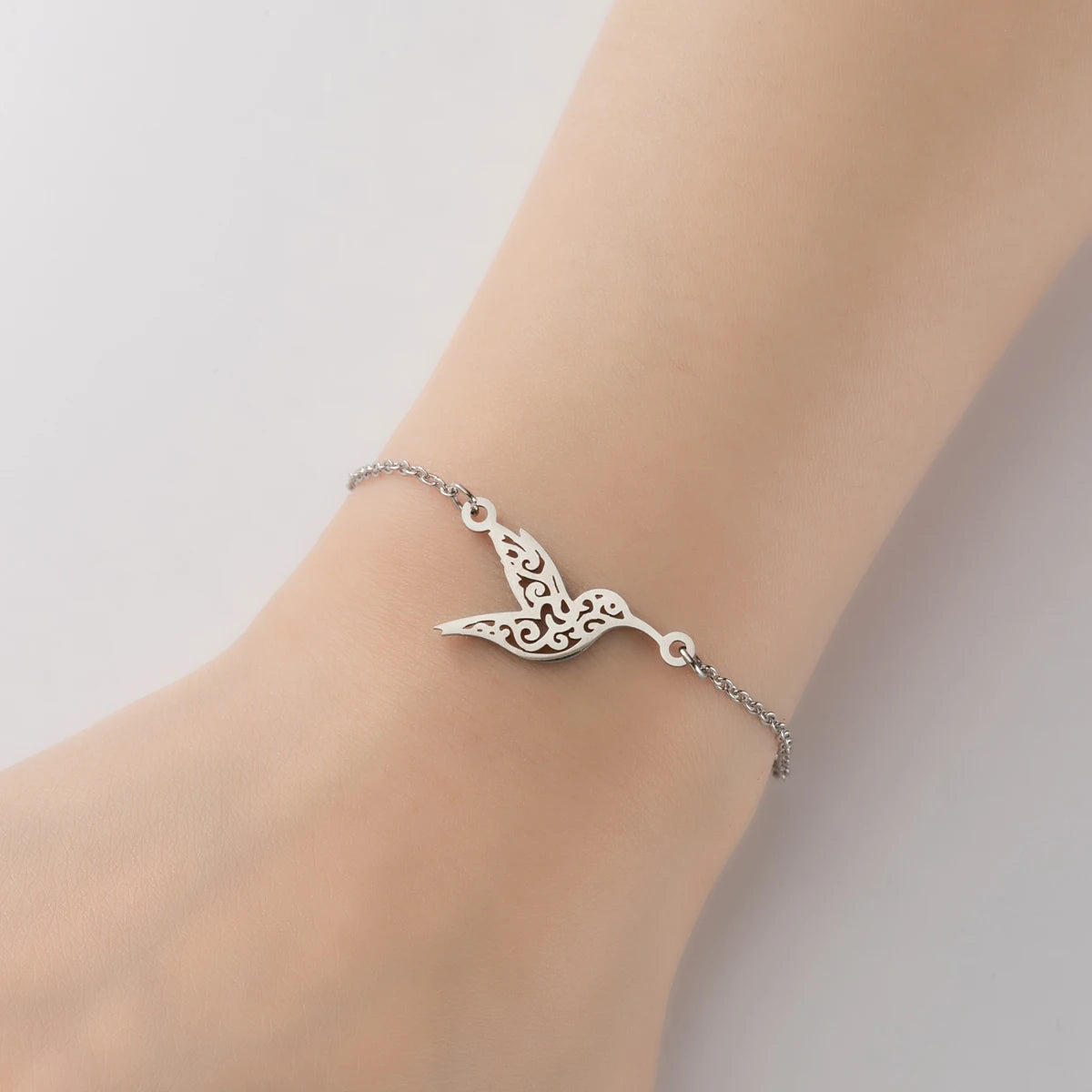 Lucky Cat Charm Bracelet Stainless Steel For Women Cheap Friendship Gifts Cute Animal Chain Bracelets Jewelry Pulseras Mujer