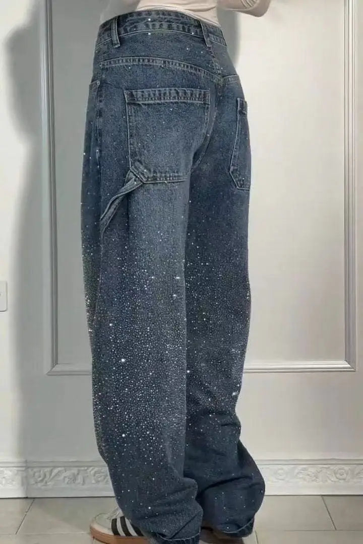 Women Autumn Winter Trouser Pants Solid Color High Waist Button Pockets Wide Leg Pants Casual Fashion Comfortable Regular Fit
