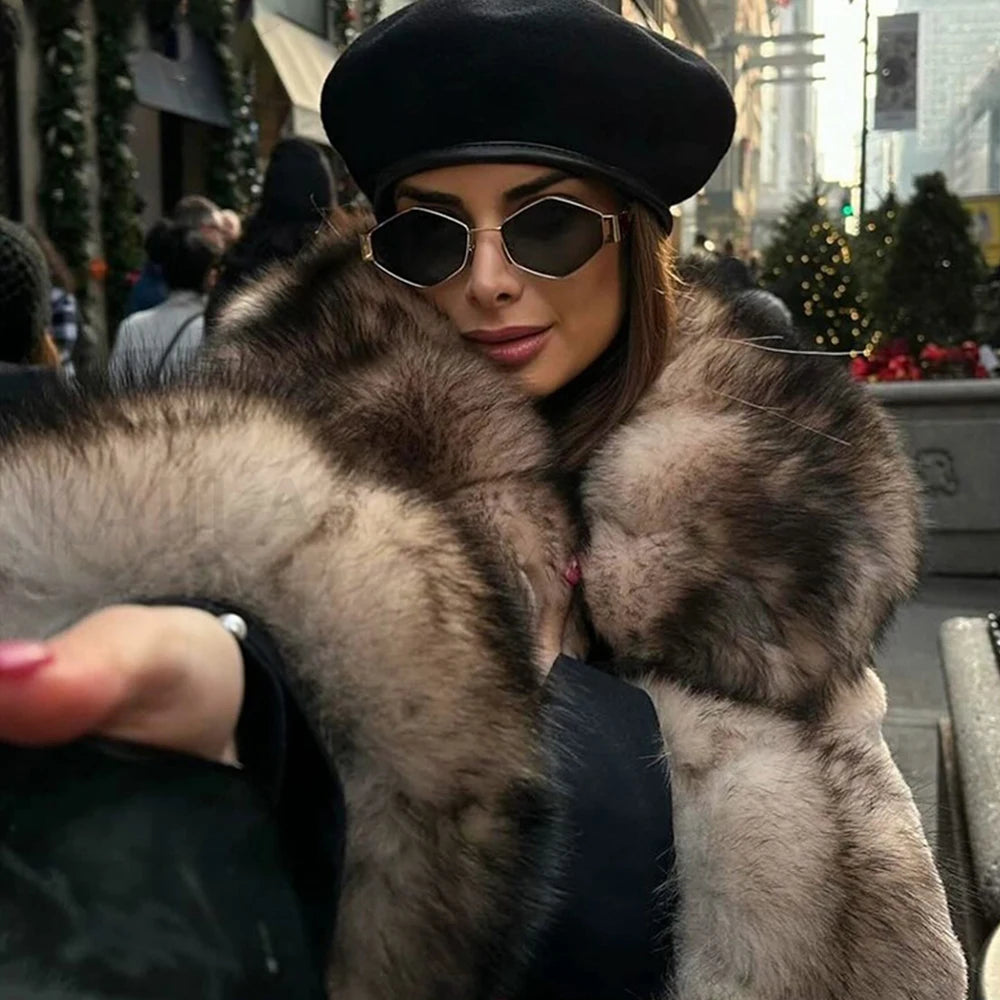 DDDLONG Punk Retro Sunglasses Women Luxury Classic Metal Frame Polygon Sun Glasses For Lady Vintage Shades Small Eyewear D460