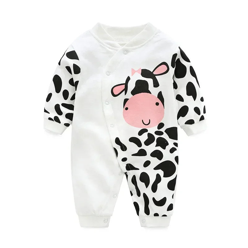 2024 baby spring clothes 0 to 12 months cotton girls clothing Onesies Autumn newborn Comfortable baby jumpsuits baby boy rompers