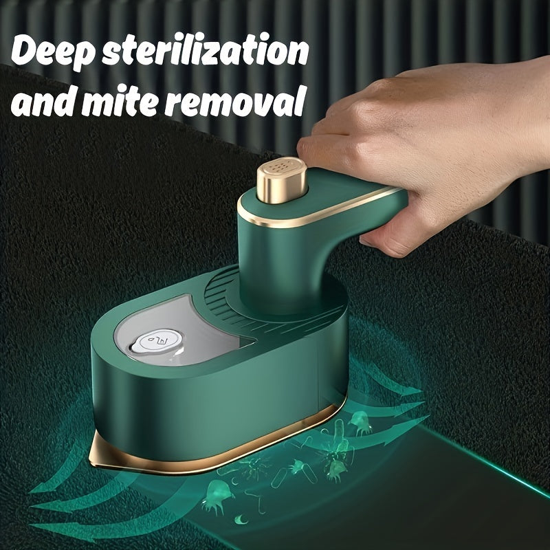 Compact 3-in-1 Mini Steam Iron: Portable, Foldable & Easy-to-Use - Perfect for Travel, Dorms, and Home Office Use