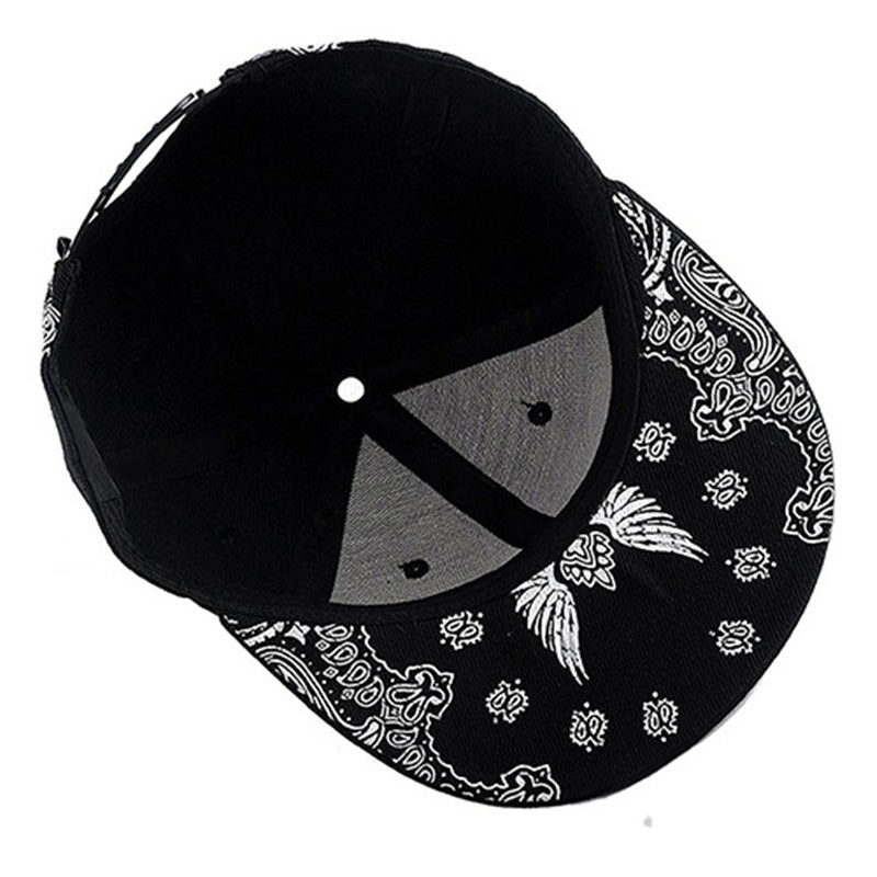 Casual Fashion Creative Black Adjustable Hip Hop Cross Men's Baseball Cap