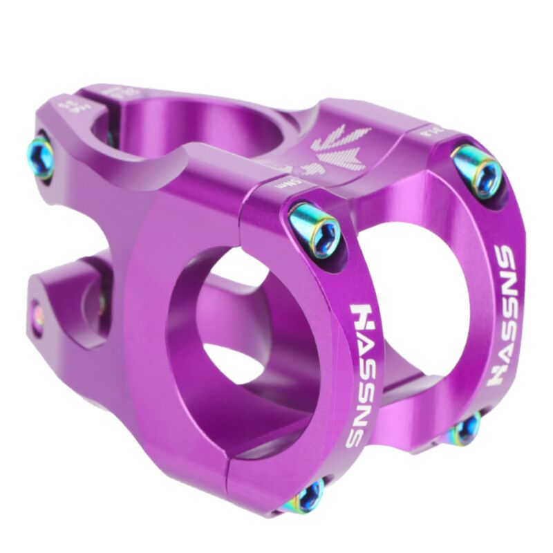 HASSNS Ultra-Light Hollow CNC Aluminum Alloy 35mm Mountain Bike Stem - Enhance Your Cycling Performance with Lightweight and Durable Handlebar Accessory