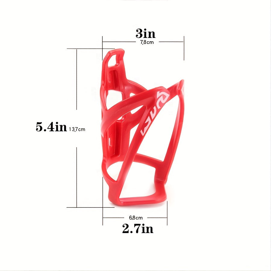 Universal Bike Water Bottle Cage Holder - Water Bottle Cages for Mountain, Motorcycle, Electric Vehicles & Road Bikes - Adjustable, Durable, Easy Installation