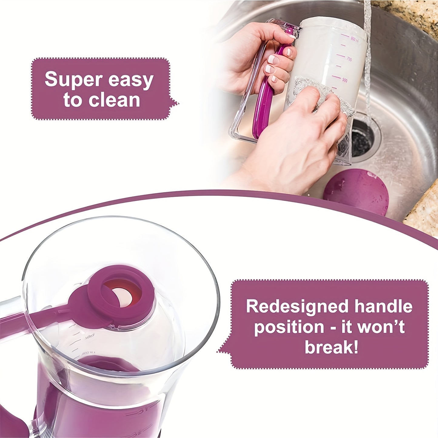 1pc Pancake Cupcake Batter Dispenser, Collapsible Batter Separator Cupcakes Pancakes Cookie Cake Waffles Perfect Baking Tool For Cupcakes, Waffles, Muffin Mix, Or Any Baked Goods