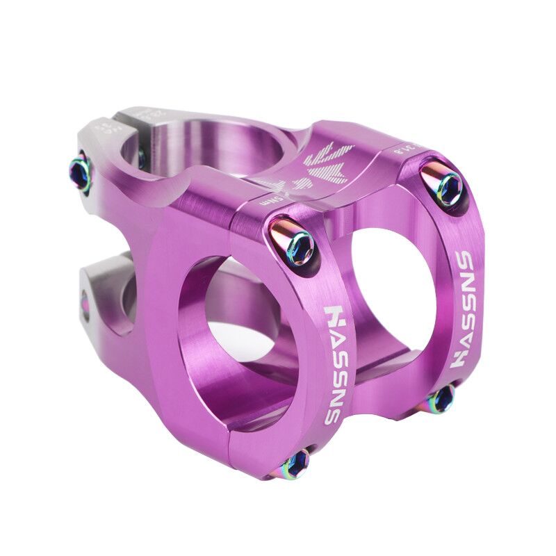 HASSNS Ultra-Light Hollow CNC Aluminum Alloy 35mm Mountain Bike Stem - Enhance Your Cycling Performance with Lightweight and Durable Handlebar Accessory