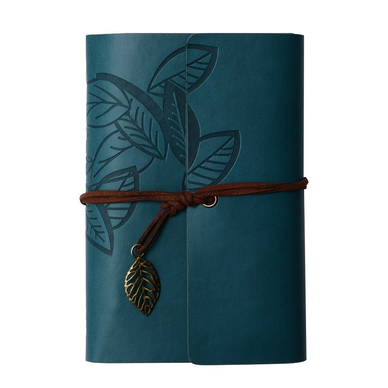 1 Vintage-Style Notebook with 75 Sheets of Kraft Paper Inside - A Unique Surprise Gift
