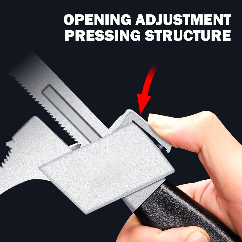 [Adjustable Wrench Tool] Perfect Plumbing Tool - Universal Adjustable Wrench For Faucet & Sink Repairs